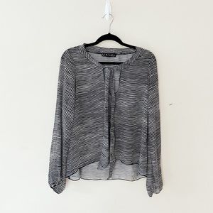 For Love and Lemons Striped Blouse